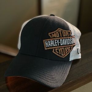 Women’s Bling Harley Davidson Hat.